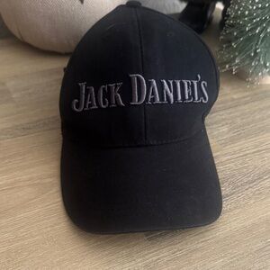 Jack Daniels Black and Gray Logo Hat